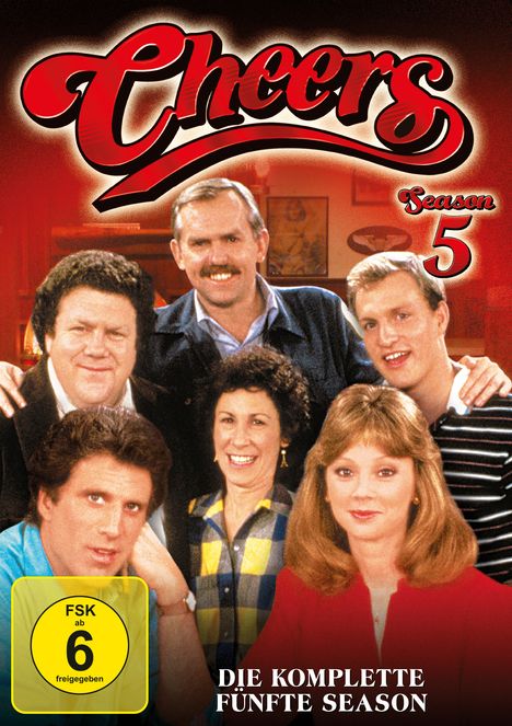 Cheers Season 5, 4 DVDs