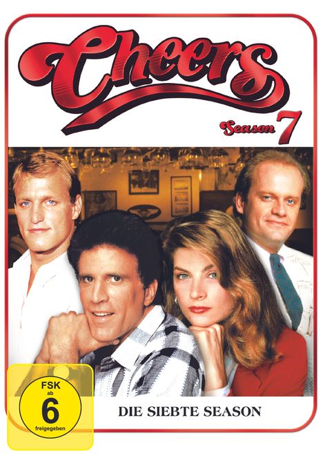 Cheers Season 7, 3 DVDs