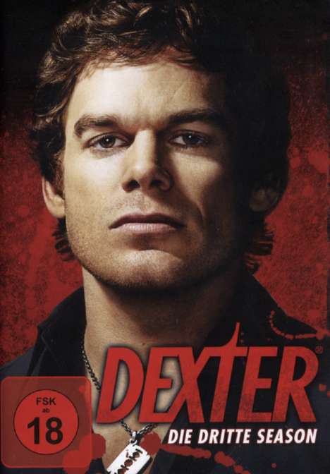 Dexter Season 3, 4 DVDs