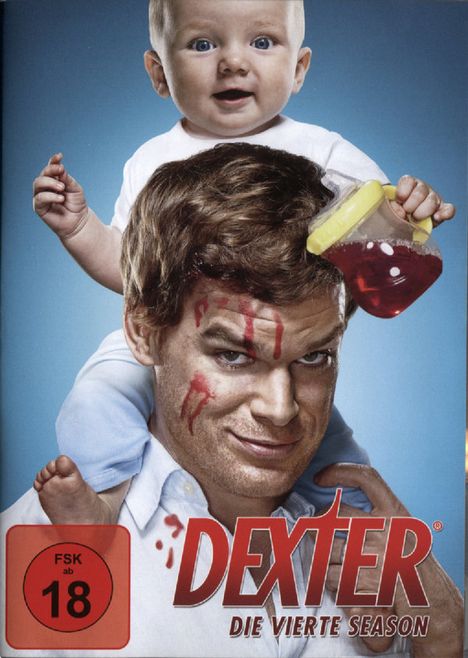Dexter Staffel 4, 4 DVDs