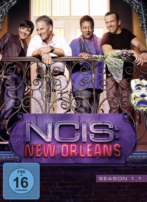 Navy CIS: New Orleans Season 1 Box 1, 3 DVDs