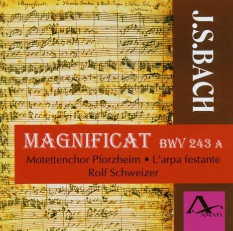 Johann Sebastian Bach (1685-1750): Magnificat Es-dur BWV 243a, CD