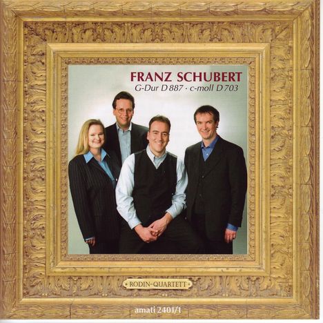 Franz Schubert (1797-1828): Streichquartett Nr.15, CD