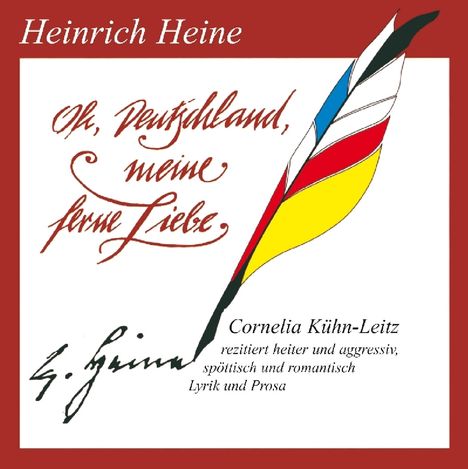 Cornelia Kühn-Leitz liest Heine, CD