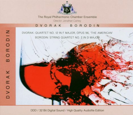 Alexander Borodin (1833-1887): Streichquartett Nr.2, CD