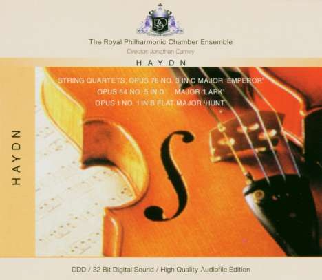 Joseph Haydn (1732-1809): Streichquartette Nr.1,63,77, CD