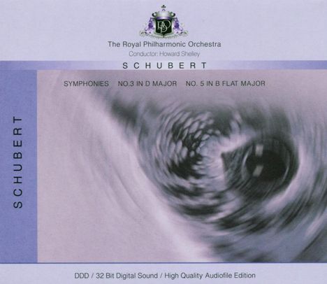 Franz Schubert (1797-1828): Symphonien Nr.3 &amp; 5, CD