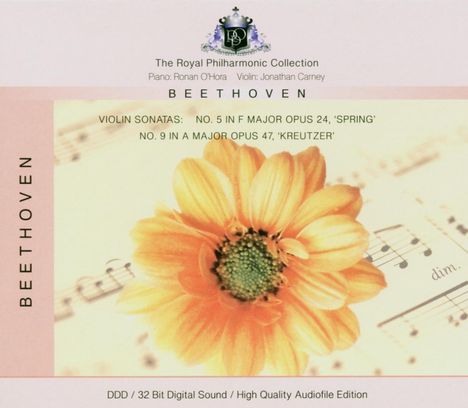 Ludwig van Beethoven (1770-1827): Violinsonaten Nr.5 &amp; 9, CD