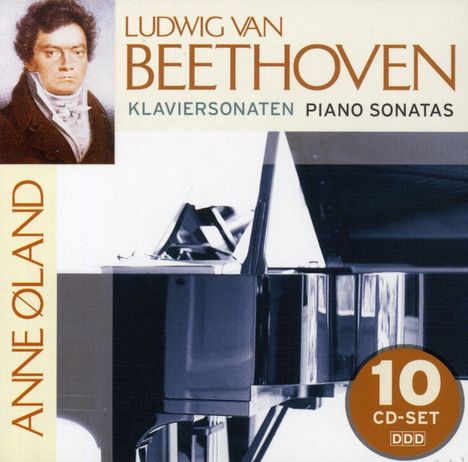 Ludwig van Beethoven (1770-1827): Klaviersonaten Nr.1-32, 10 CDs
