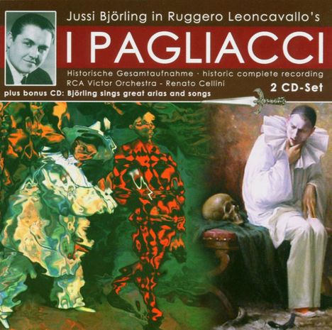 Ruggero Leoncavallo (1857-1919): Pagliacci, 2 CDs