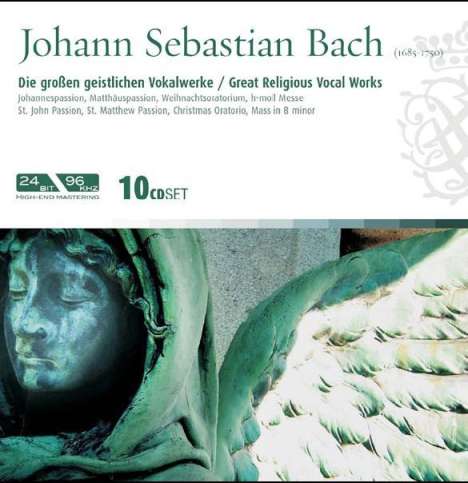Johann Sebastian Bach (1685-1750): Die großen geistlichen Vokalwerke, 10 CDs