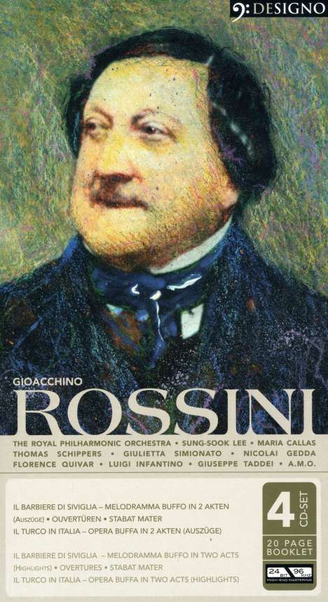 Gioacchino Rossini (1792-1868): Stabat Mater, 4 CDs