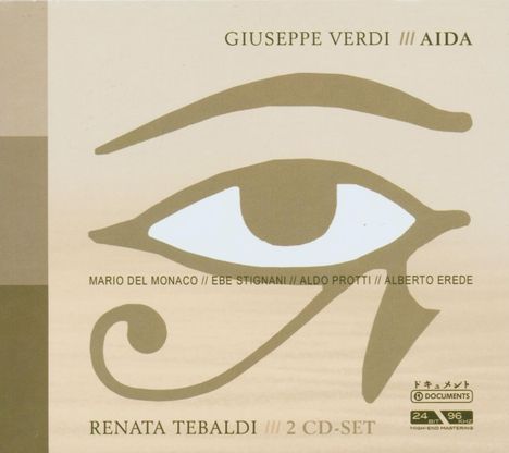 Giuseppe Verdi (1813-1901): Aida, 2 CDs