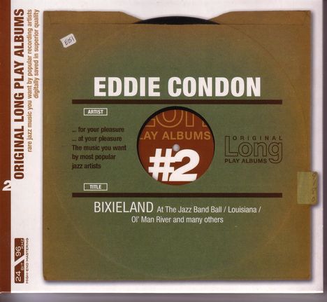 Eddie Condon (1905-1973): Bixieland, CD