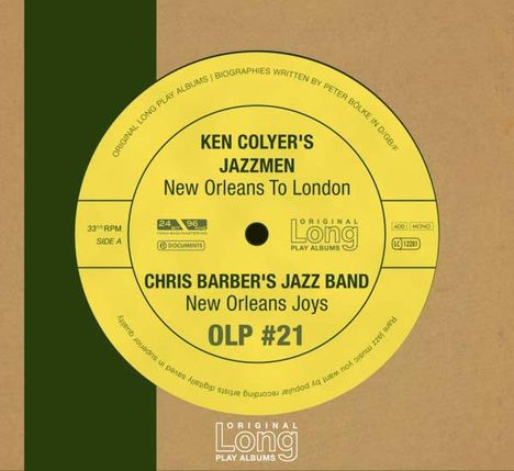 Ken Colyer &amp; Chris Barber: New Orleans To London / New Orleans Joys, CD