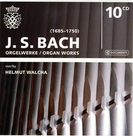 Johann Sebastian Bach (1685-1750): Orgelwerke (Ges.-Aufn.), 10 CDs