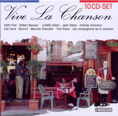 Vive La Chanson, 10 CDs