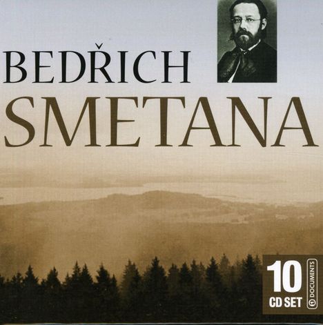 Bedrich Smetana (1824-1884): Bedrich Smetana, 10 CDs