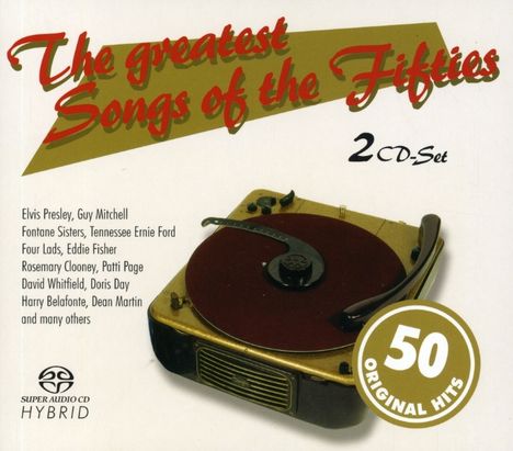 The Greatest Songs Of The Fifties, 2 CDs
