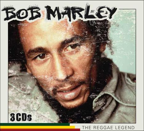 Bob Marley: The Reggae Legend, 3 CDs