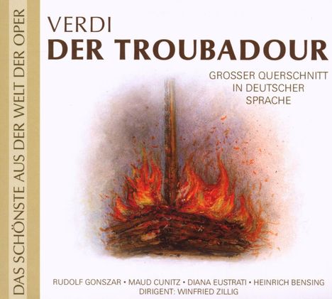 Giuseppe Verdi (1813-1901): Il Trovatore (Querschnitt in deutscher Sprache), CD