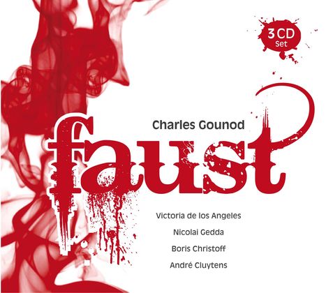 Charles Gounod (1818-1893): Faust ("Margarethe"), 3 CDs