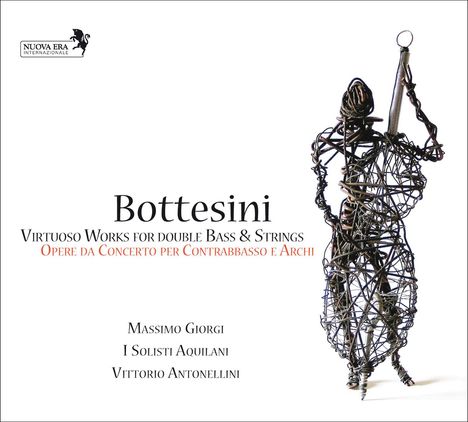 Giovanni Bottesini (1821-1889): Grand Duo concertant für Kontrabaß, Violine & Orchester, CD
