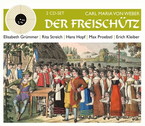 Carl Maria von Weber (1786-1826): Der Freischütz, 2 CDs