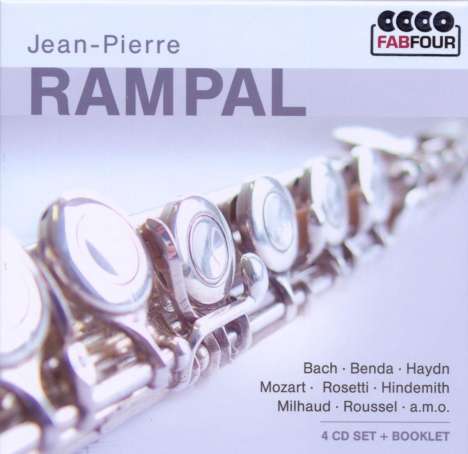 Jean-Pierre Rampal, 4 CDs