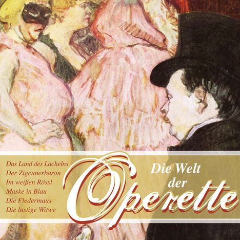 Die Welt der Operette, CD