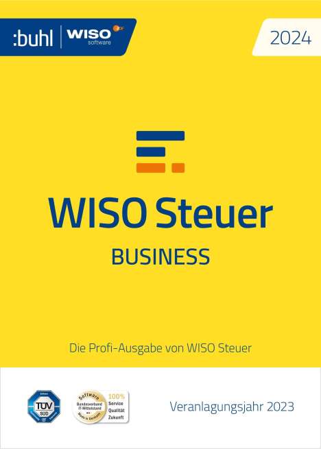 WISO Steuer 2024 Business, CD-ROM