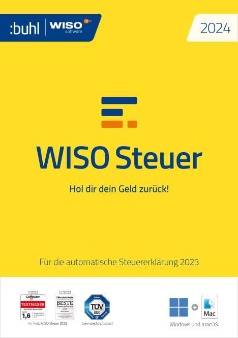 WISO Steuer 2024, CD-ROM