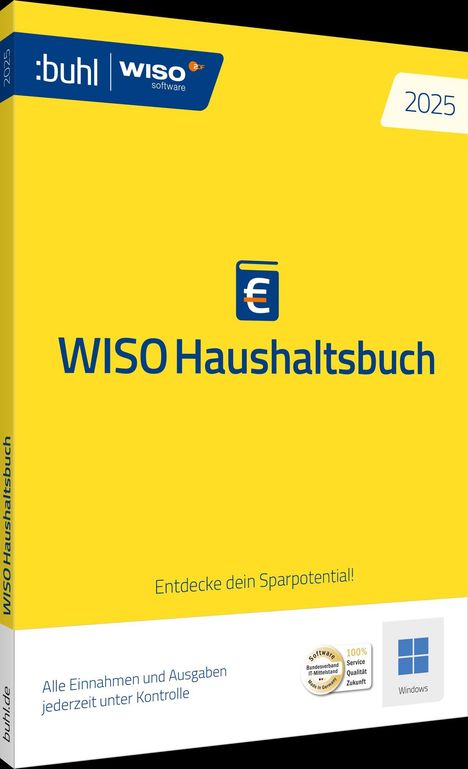 WISO Haushaltsbuch 2025, CD-ROM