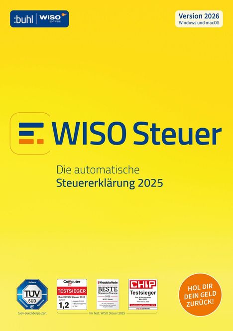 WISO Steuer 2026, CD-ROM