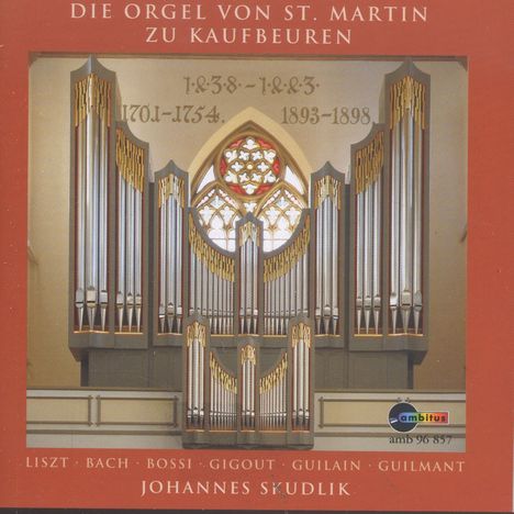 Johannes Skudlik,Orgel, CD