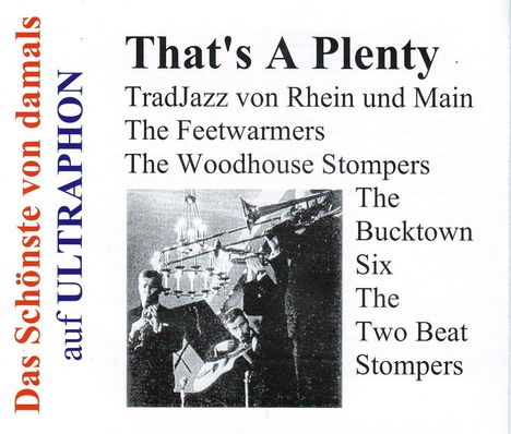 That's A Plenty: TradJazz von Rhein und Main, CD