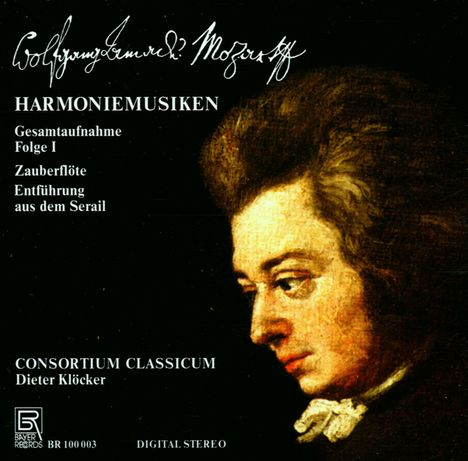Wolfgang Amadeus Mozart (1756-1791): Die Harmoniemusiken Vol.1, CD
