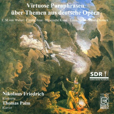 Nikolaus Friedrich - Virtuose Paraphrasen, CD