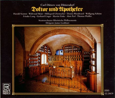 Karl Ditters von Dittersdorf (1739-1799): Doktor und Apotheker, 2 CDs