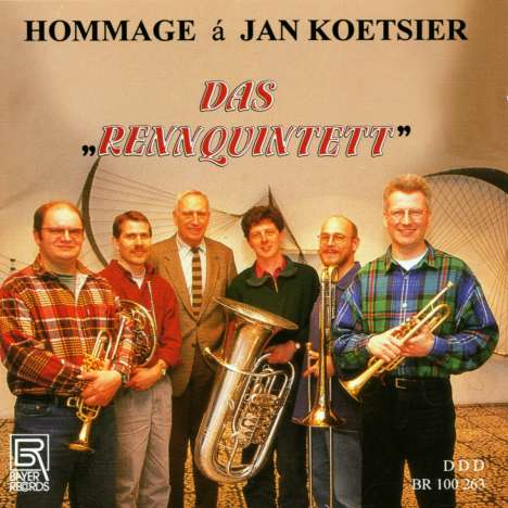 Jan Koetsier (1911-2006): Konzert op.133 für Blechbläserquintett &amp; Orchester, CD