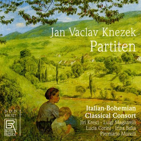 Jan Vaclav Knezek (1745-1806): Partiten Nr.10-12 für 2 Klarinetten,2 Violen,Kontrabass, CD