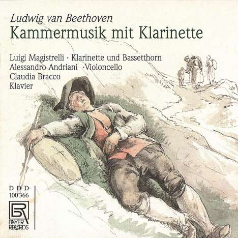 Ludwig van Beethoven (1770-1827): Klarinettentrios opp.11 &amp; 38, CD