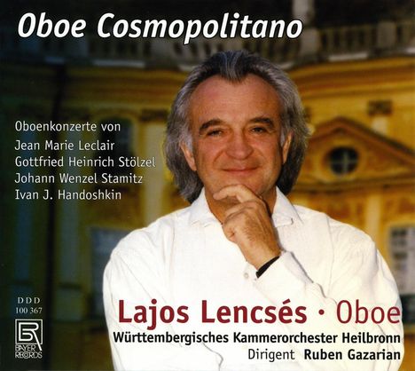 Lajos Lences - Oboe Cosmopolitano, CD