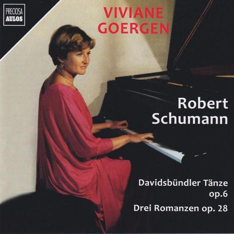 Robert Schumann (1810-1856): Davidsbündlertänze op.6, CD