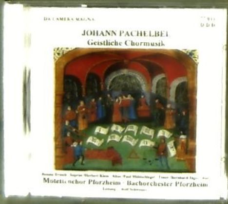 Johann Pachelbel (1653-1706): Kantaten,Motetten,Magnificat, CD