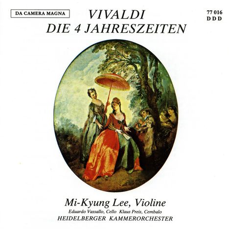 Antonio Vivaldi (1678-1741): Concerti op.8 Nr.1-4 "4 Jahreszeiten", CD