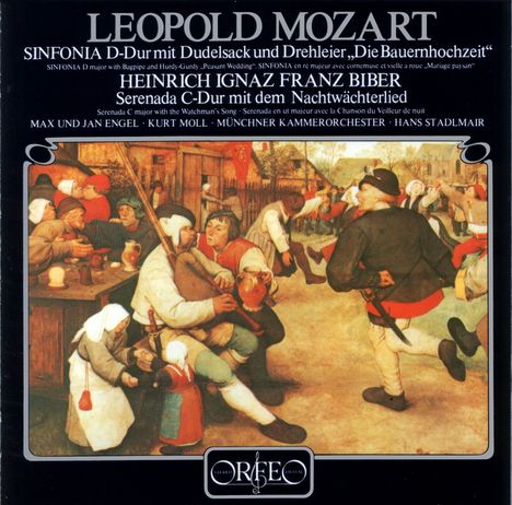 Leopold Mozart (1719-1787): Sinfonia D-dur mit Dudelsack &amp; Drehleier, CD