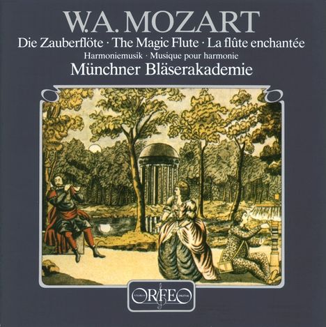 Joseph Heidenreich (1743-1821): Harmoniemusik n.Mozarts "Zauberflöte" (120 g), LP