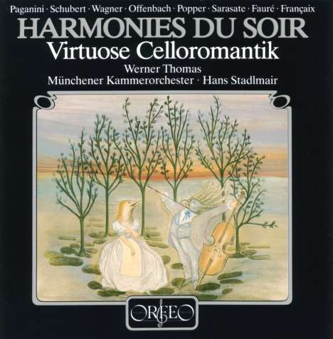 Werner Thomas - Virtuose Celloromantik, LP