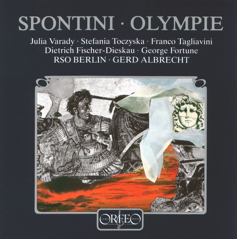 Gaspare Spontini (1774-1851): Olympie (120g), 3 LPs